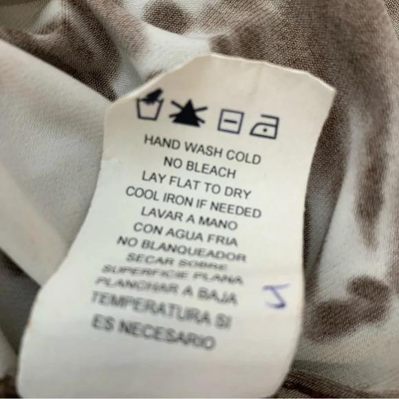 RM Richards Maxi Dress 16W  Stretch Knit Beaded Gathered Flowy Sleeveless Boho - Picture 9 of 10